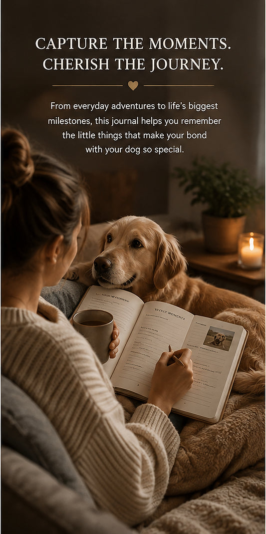 My Dog & Me keepsake journal for dog owners, view 2
