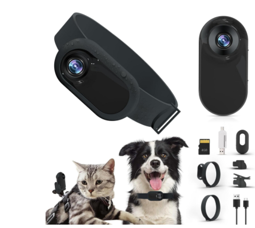 Wireless dog collar camera, view 12