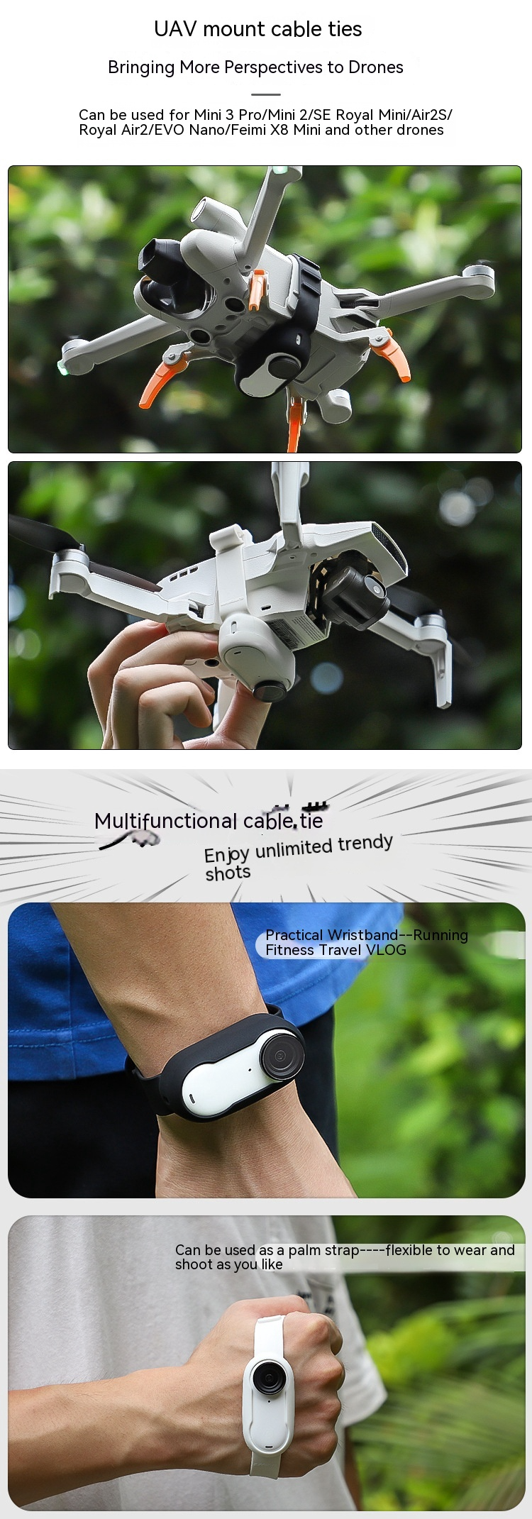 Wireless dog collar camera, view 11